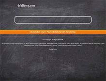 Tablet Screenshot of ddelivery.com